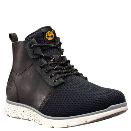 Timberland Breathable Killington Leather and Fabric Chukka Casual Shoes, Black, 7.5 US TB0A15B8001-075M
