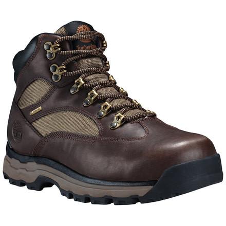 Timberland Chocorua Trail 2 Mid GTX Hiking Boots, Medium - Mens, Dark Brown/Green, 10.5 US TB0A1HKQA66-105M