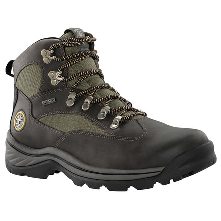 Timberland Chocorua Trail Mid TimberDry Hiking Boots - Men's, Brown/Green, 10.5 US, Medium, TB015130210-105M
