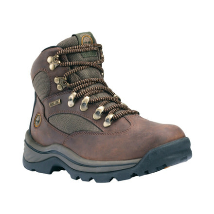 Timberland Chocorua Trail Mid GTX Hiking Boots - Women's, Dark Brown/Green, Medium, 6.5 US, 140067