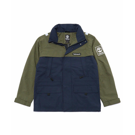Timberland Colourblock Jacket - Mens, Black Iris / Grape Leaf, Medium, TB0A1N8AP40-BLKR/GRP LF-M