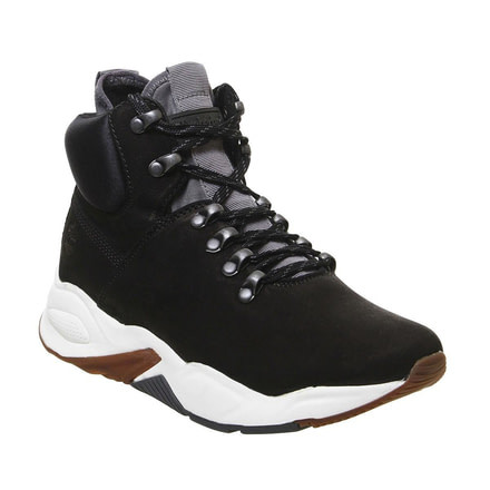 Timberland Delphiville Hightop Sneaker - Women's, Black Nubuck, 10, TB0A23FV015-10-MED