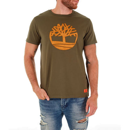 Timberland Gaiter Tee - Mens, Grape Leaf/Wheat/Flame Orange, 3XL, TB0A1OHLA58-GRP L-3XL