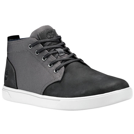 Timberland Groveton Lace-To-Toe Chukka Leather and Fabric Casual Shoe, Medium - Mens, Forged Iron Nubuck/Cordura, 9 US, TB0A1Q5NC64-090M