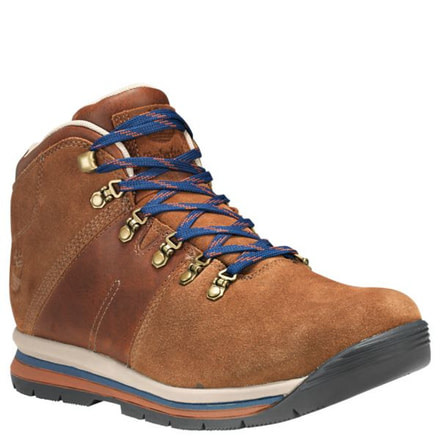 Timberland GT Rally Mid Leather Waterproof Casual Boots - Mens, Brown, Medium, 9, TB0A1QH9245-90-Medium
