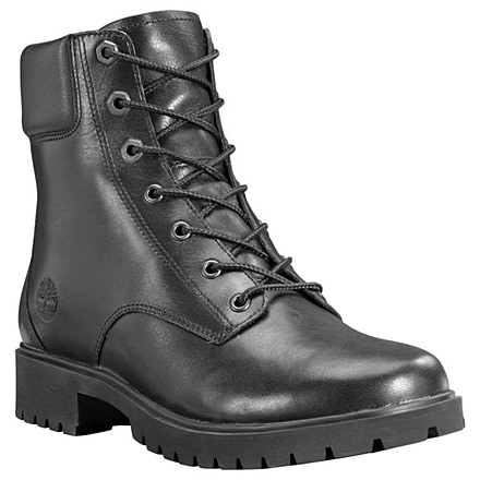 Timberland Jayne 6in Waterproof Casual Boots - Womens, Jet Black Polaris, Medium, 6.5, TB0A1SFB015-65-Medium