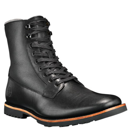 Timberland Kendrick Warm Lined Lace Up Boots - Mens, Jet Black Polaris w/Crackle Shearling, Medium, 12, TB0A1SU6015-120-Medium