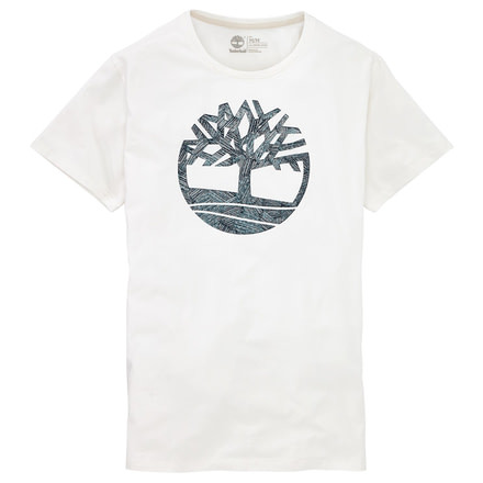 Timberland Kennebec River Pattern Tree Short Sleeve Tee - Men's-Picket Fence-X-Large