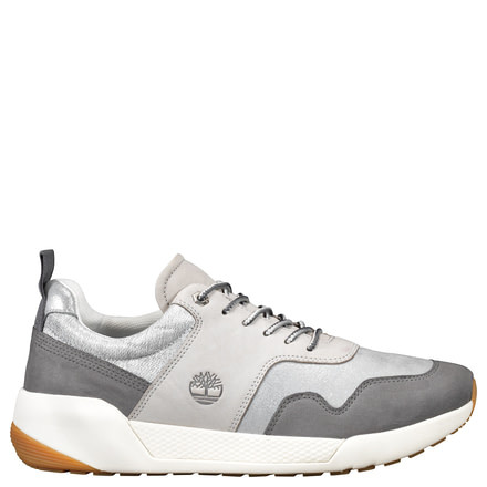Timberland Kiri Up F/L Retro Sneaker, Md Grey w Silver, Medium, 6.5, TB0A2277033-065M