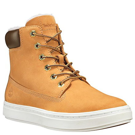 Timberland Londyn Warm Lined 6 Inch Sneaker Boots - Womens, Wheat Nubuck, Medium, 8.5, TB0A1REA231-85-Medium