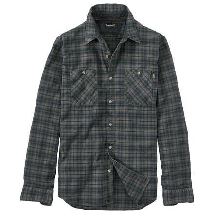 Timberland LS Back River Flannel Small Plaid, Black TB0A1OANB23-S