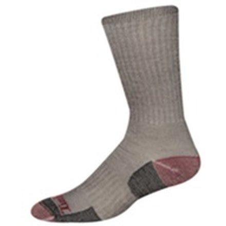 Timberland Merino Wool Crew Socks - Mens, Light Gray Heather, One Size, 43TB180653TD-C81