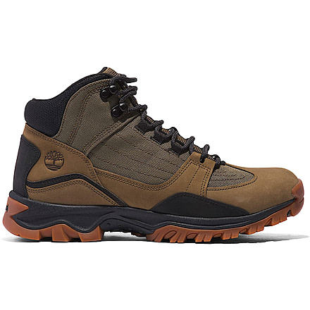 Timberland Mt. Maddsen Mid Lace Up Hiking Boots - Mens, Olive Nubuck, 9.5 US, TB0A6BNNEO8109500M