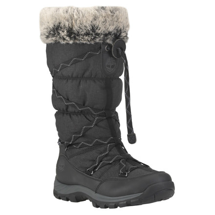 Timberland Over The Chill Waterproof Winter Boot - Womens-Black-Medium-6.5 US