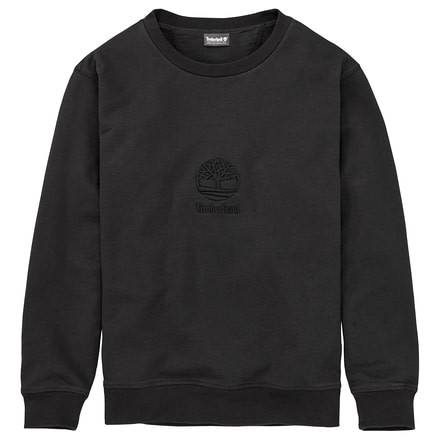 Timberland Oversized Crew - Mens, Black, Small, TB0A1N9K001-BLK-S
