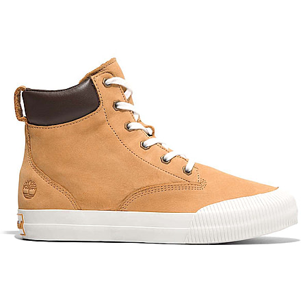 Timberland Skyla Bay 2.0 High Top Lace-Up Sneaker - Womens, Wheat Nubuck, 10, Medium, TB0A2A7Z75410000M