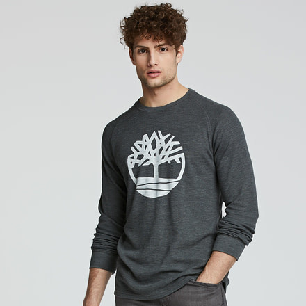 Timberland TFO Dyer River LS TreeCrew, Dark Shadow TB0A1VDV028-S