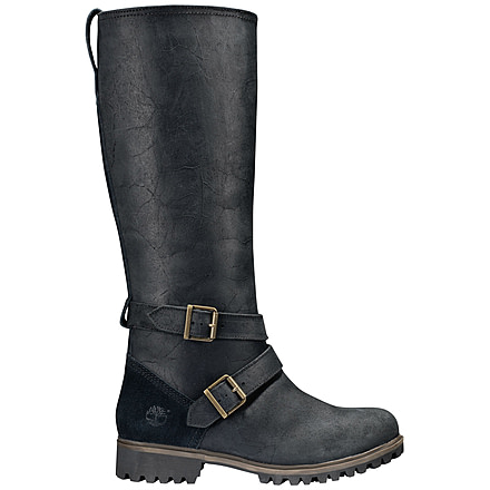 Timberland Wheelwright Tall Waterproof Casual Boot - Women's-Black-Medium-8.5