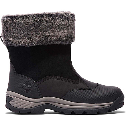Timberland White Ledge Mid Pull On Boot - Womens, Jet Black, 5, Medium, TB1A2KQY01505000M