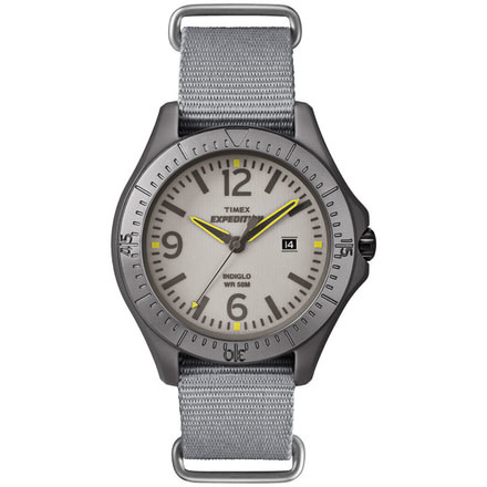 Timex  Exp Alum Camp Slip-gray T499319J