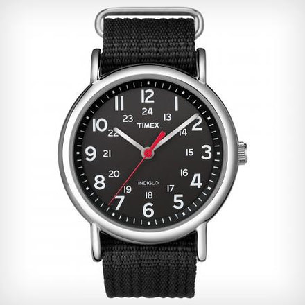 Timex Weekender - Black T2N6479J