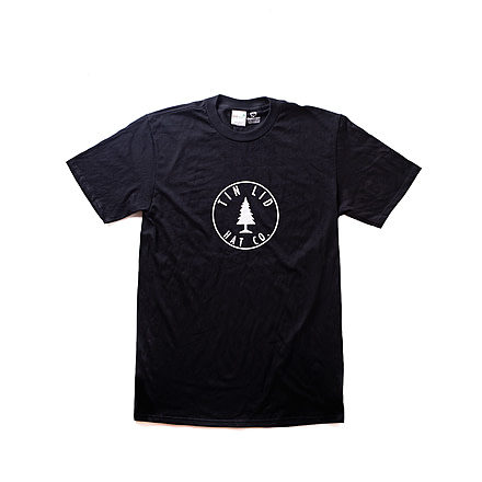 Tinlid Hat Co. Organic Cotton Coal T-Shirt - Men's-Small