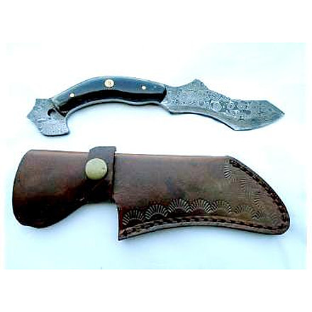 Titan Damascus Steel Fixed Knife 8in TD-056 TD-056