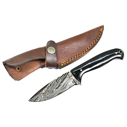 USED Titan Damascus Steel Hunting 7.6in KnifeTD-004, TDK-4, EDEMO1