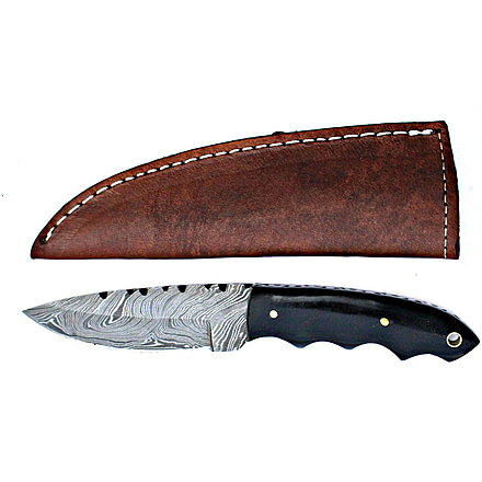 Titan Damascus Steel Hunting 8in KnifeTD-011, TDK-11