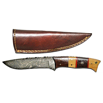 Titan Hand Forged Damascus Camping 8.3in Knife TD-192, TDK-192