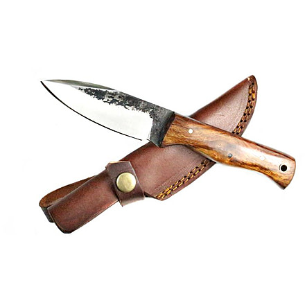 Titan International Knives Custom Carbon Forged 4in Blade, Rose Wood Handle, 7.2in Overall TC-014