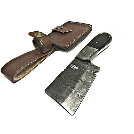 Titan International Knives Damascus Handmade Tactical Clever, 8 inch, TDK-231