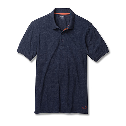 Toad&amp;Co Caddywood Men's Short Sleeve Polo, Deep Navy, Large T2002806-420-L