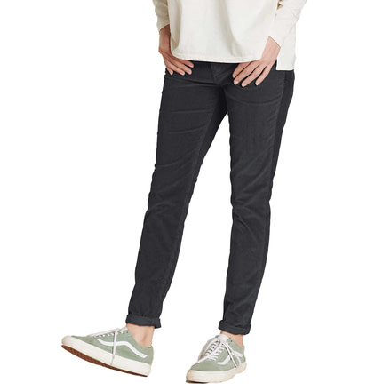 Toad&amp;Co Cruiser Cord Skinny Pant - Womens, Soot, 2, T1441902-089-2
