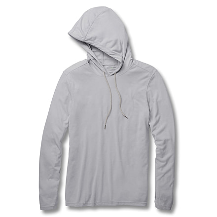 Toad&amp;Co Debug Solaer Men's Hoodie, Light Ash, Small, T2242700-056-S