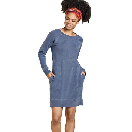 Toad&amp;Co Epique LS Dress - Womens, True Navy, Extra Large, T1781901-414-XL
