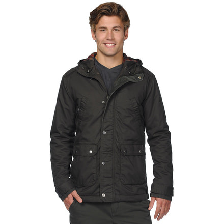 Toad&amp;Co Hooded Stout Parka - Men's-Charcoal-Small