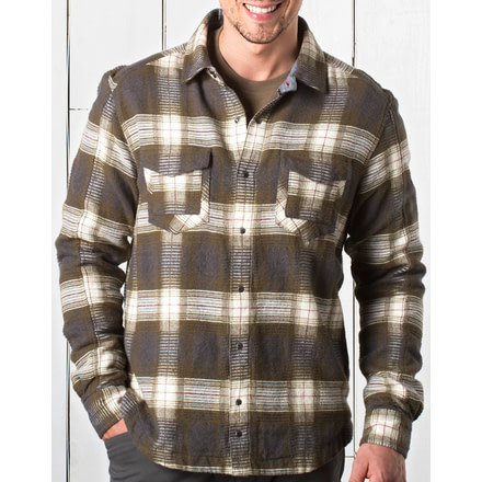 Toad&amp;Co Mojac Shirt- Men's-Dark Olive/Driftwood-Small