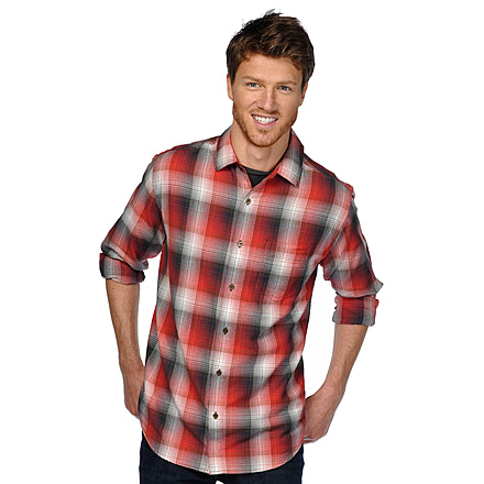 Toad&amp;Co Open Air Long Sleeve Shirt - Men's-Red Wagon-Small