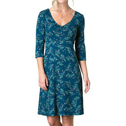 Toad&amp;Co Rosalinda Dress - Women's-Blue Abyss Geese Print-Medium
