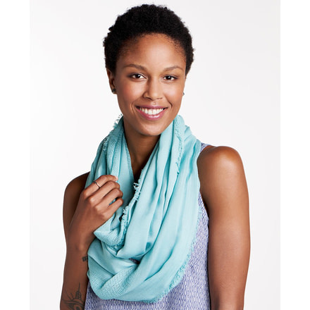 Toad&amp;Co Sarabi Infinity Womens Scarf, Aquifer, One Size T1202817-400-OS