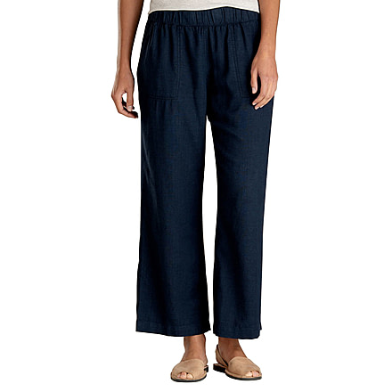 Toad&amp;Co Tara Hemp Pant - Womens, Deep Navy, Medium, 31 Inseam, T1442901-420-Mx31