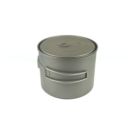 TOAKS Titanium 1300ml Pot, Grey, POT-1300