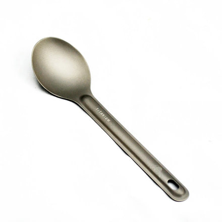 TOAKS Ultralight Titanium Spoon, Grey, SLV-05