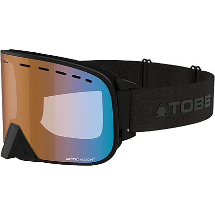 TOBE Outerwear Aurora Goggle, Arctic Vision Orange Blue/Green Mirror W/ Orange Tint, One Size, 650222-409-111