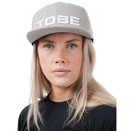 TOBE Outerwear Beam Flat Bill, Gray, One Size, 250323-006-111