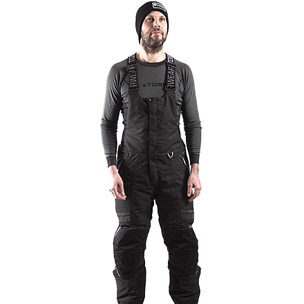 TOBE Outerwear Hoback Bib, Jet Black, M, 100322-001-004