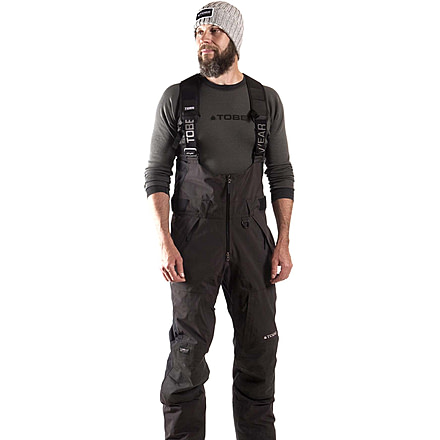 TOBE Outerwear Vivid Bib, Jet Black, M, 100122-001-004