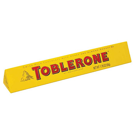 Toblerone Bar Milk Choc 1.76Oz