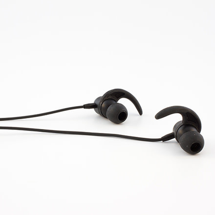 TOKK Smart Wireless Earbuds, Black, 1 Year Mfg Warranty, Metal, Plastic, TOK-00374